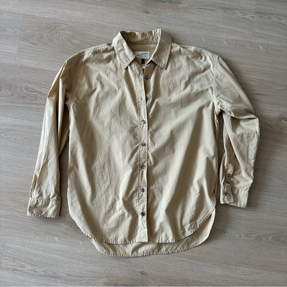 Oversized Button Up Shirt